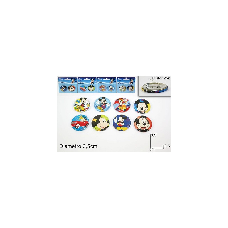 Spilla Topolino (cf. 2 pz)