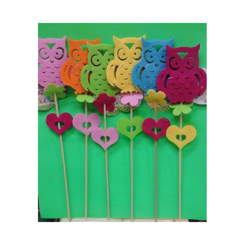 Spillone Gufo in feltro