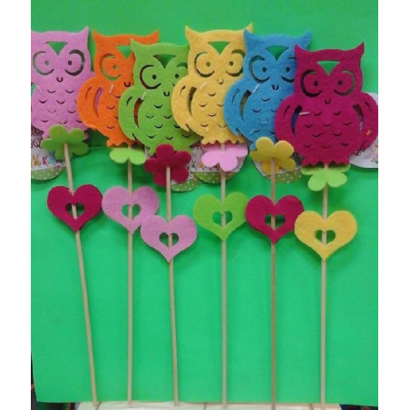 Spillone Gufo in feltro