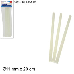 Stecca Silicone 20 cm (cf. 3 pz)