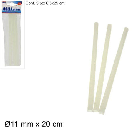 Stecca Silicone 20 cm (cf. 3 pz)