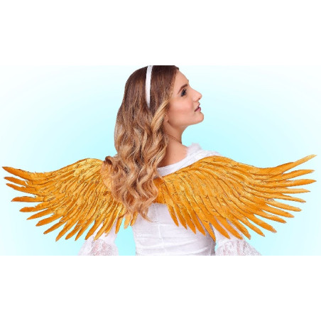 Ali Piume Oro 100x25 cm