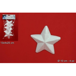 STELLA in polistirolo 10 cm (cf. 4 pz)