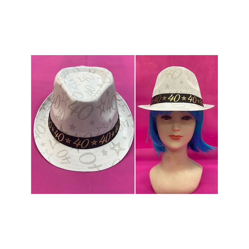 Borsalino Bianco 40 Anni