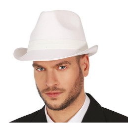 Borsalino Bianco in raso