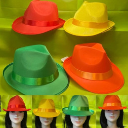 Borsalino Col Ass Fluo in tessuto