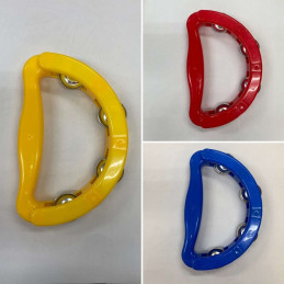 Tamburrella Luna a meta' 19 cm - 3 col ass