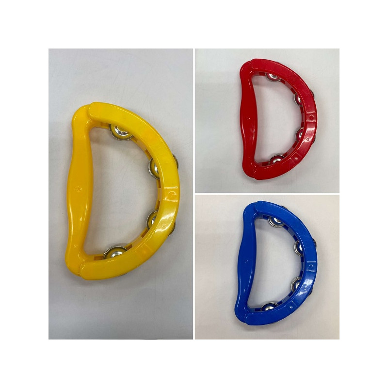 Tamburrella Luna a meta' 19 cm - 3 col ass