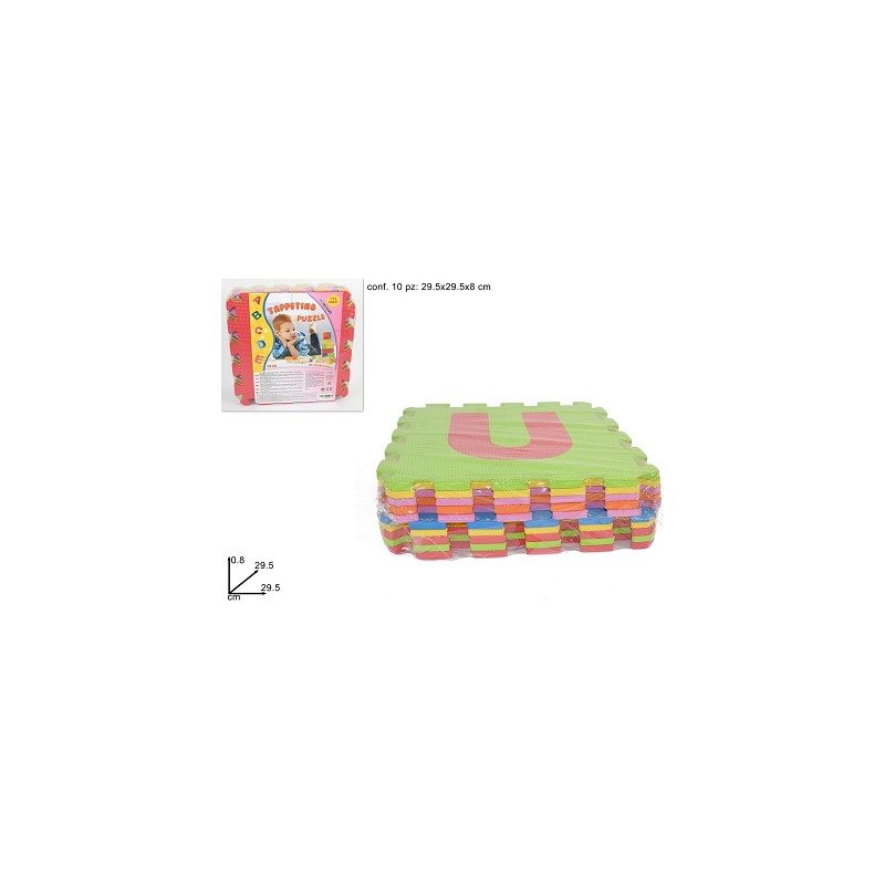 Tappeto Puzzle con Lettere