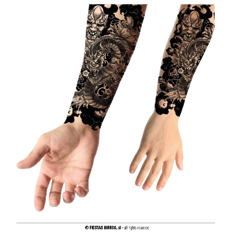 Tatuaggio Drago 15x30 cm