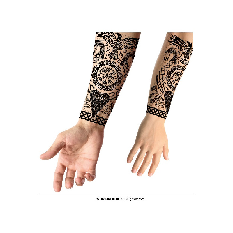 Tatuaggio Vichingo 15x30 cm