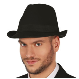 Borsalino Nero in raso