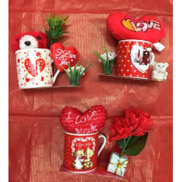 Tazzina con peluche 10 cm