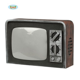 Televisione con luce e suono effetti horror 30 cm