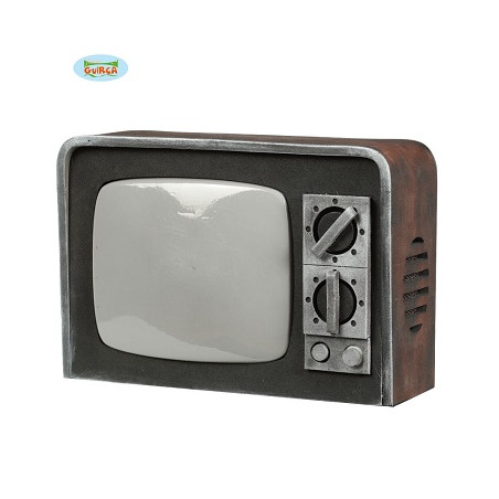 Televisione con luce e suono effetti horror 30 cm