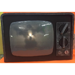 Televisione con luce e suono effetti horror 30 cm