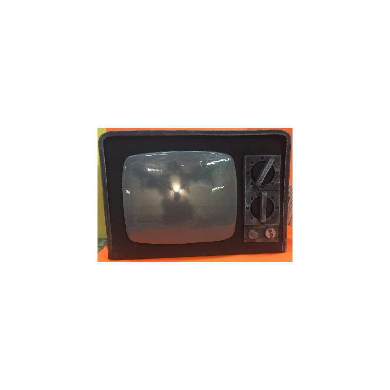 Televisione con luce e suono effetti horror 30 cm