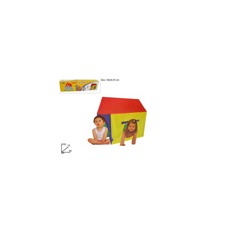 Tenda Gioco Casetta Bambini 95x72x102 cm