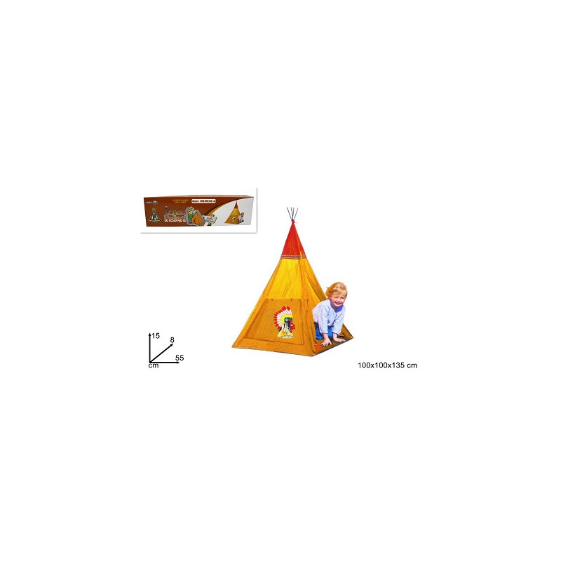 Tenda Gioco Indiano Bambini 100x100x135 cm