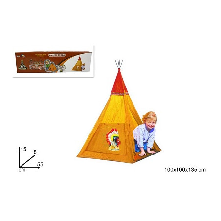 Tenda Gioco Indiano Bambini 100x100x135 cm