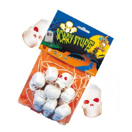 Teschi in gomma (cf. 8 pz)