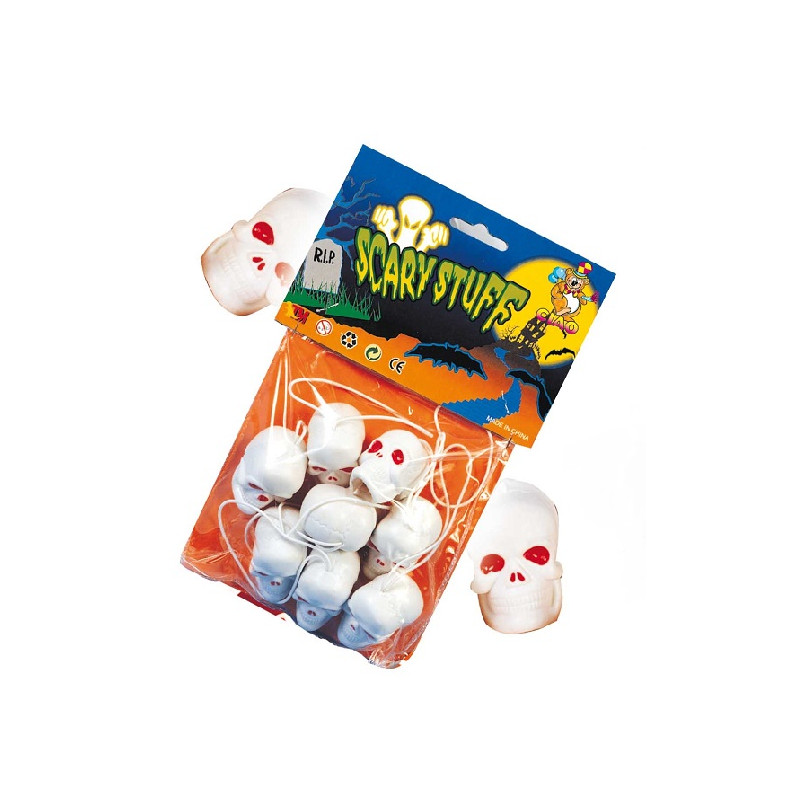 Teschi in gomma (cf. 8 pz)