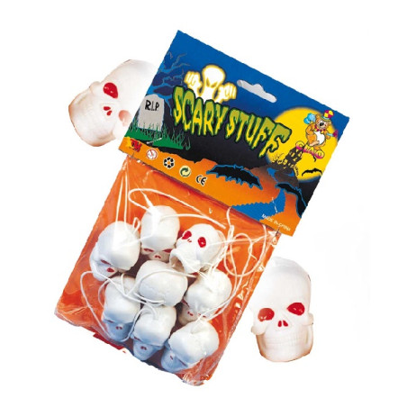 Teschi in gomma (cf. 8 pz)