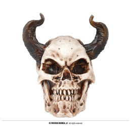 Teschio con corna 20 cm