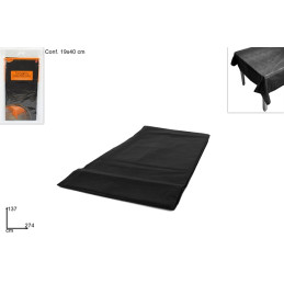 Tovaglia Nera in plastica 137x274 cm
