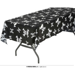 Tovaglia Teschi Pirata 137x274 cm