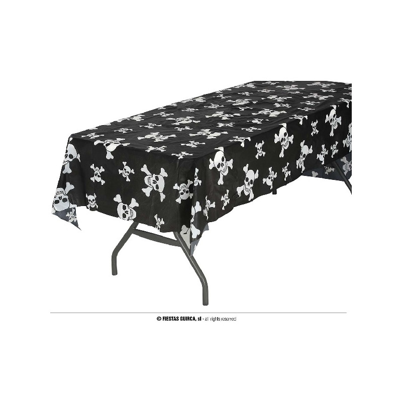 Tovaglia Teschi Pirata 137x274 cm