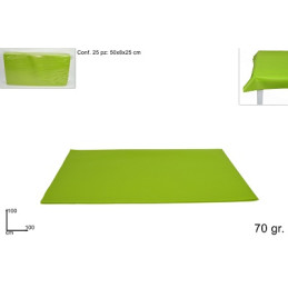 Tovaglia TNT Verde 100x100 cm - 70 gr