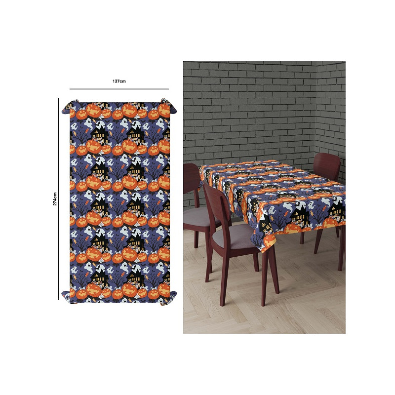 Tovaglia Zucca 137x274 cm