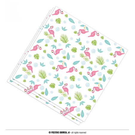 Tovaglioli Fenicottero 33x33 cm (cf. 20 pz)