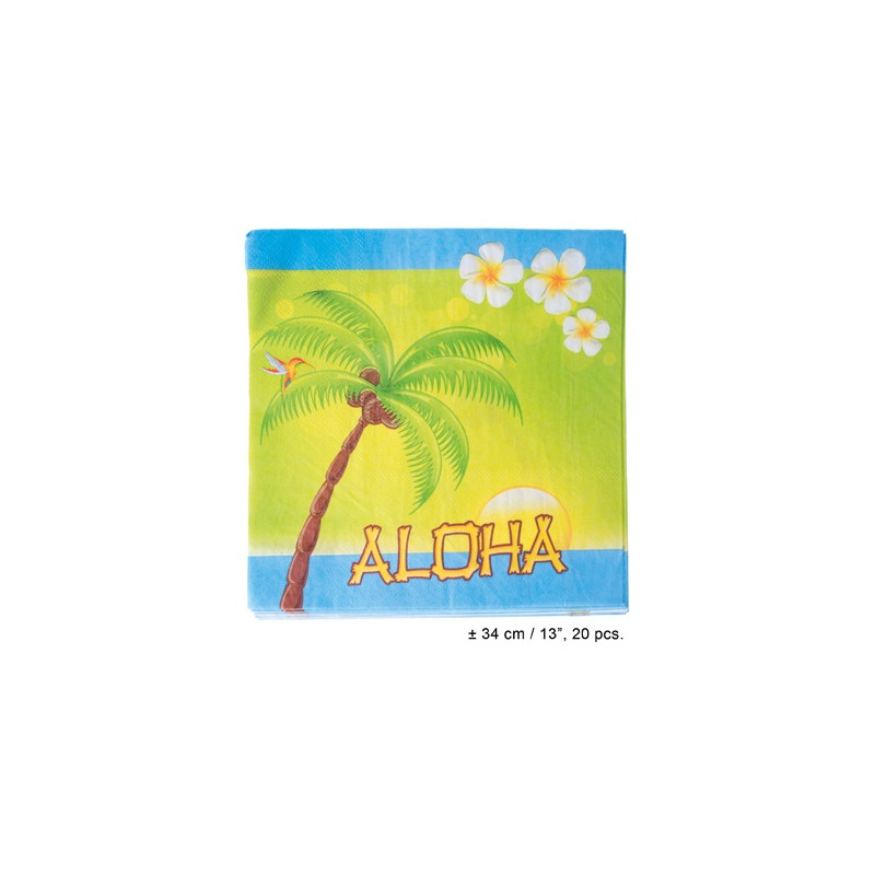 Tovaglioli Hawai 33x33 cm (cf. 20 pz)