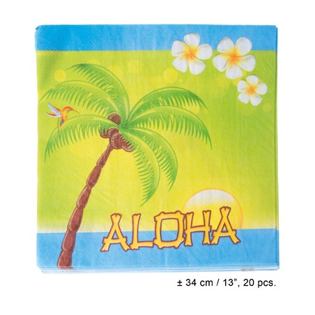 Tovaglioli Hawai 33x33 cm (cf. 20 pz)
