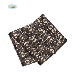 Tovaglioli Teschi Pirata 33x33 cm (cf. 20 pz)