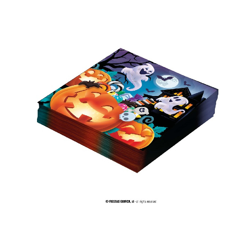 Tovaglioli Zucca 33x33 cm (cf. 12 pz)