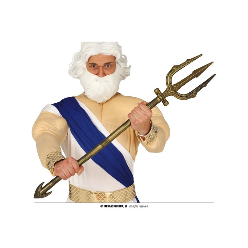 Tridente Poseidone Oro 94 cm (smontabile)