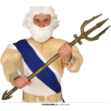 Tridente Poseidone Oro 94 cm (smontabile)