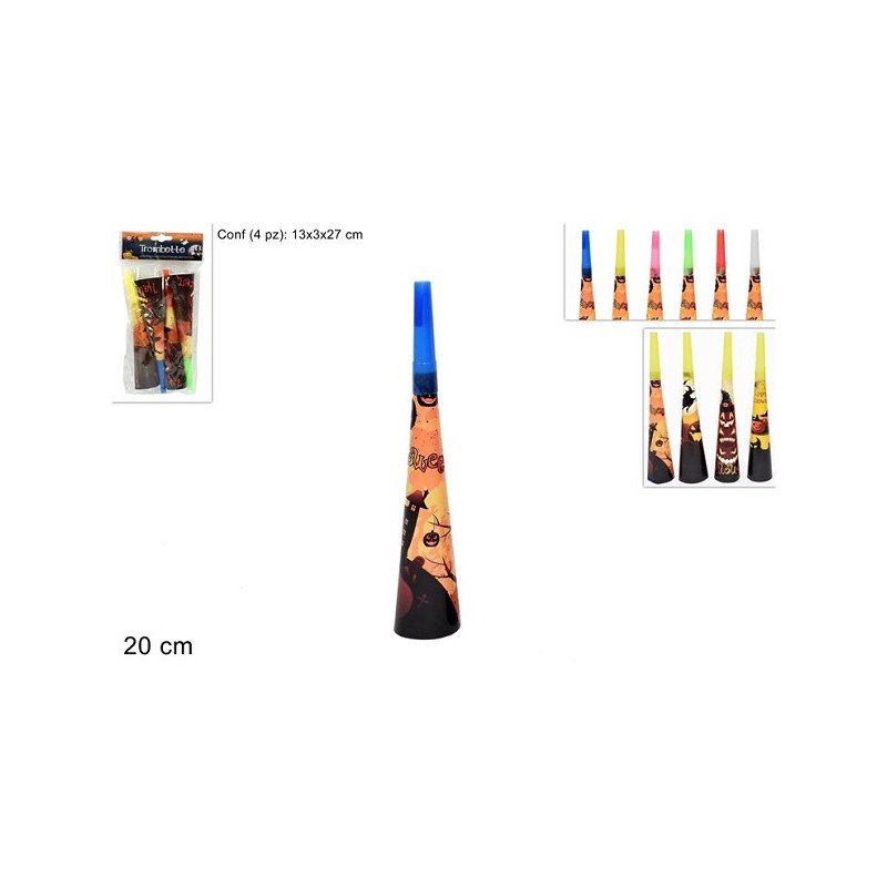 Trombe Halloween (cf. 4 pz)
