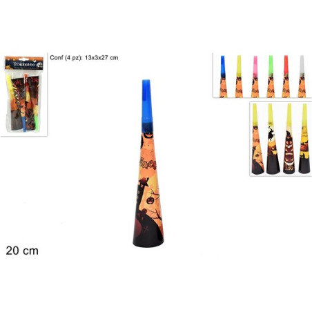 Trombe Halloween (cf. 4 pz)