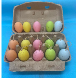 Uovo da appendere 6 cm col ass (cf. 15 pz)