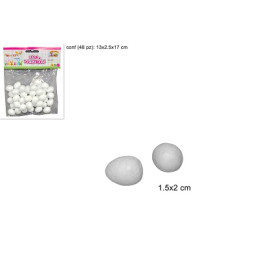 UOVO in polistirolo 2 cm (cf. 48 pz)