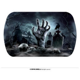 Vassoio Cimitero in plastica 39x24 cm