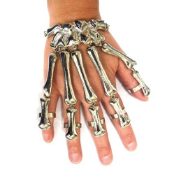Bracciale a Guanto Scheletro in metallo