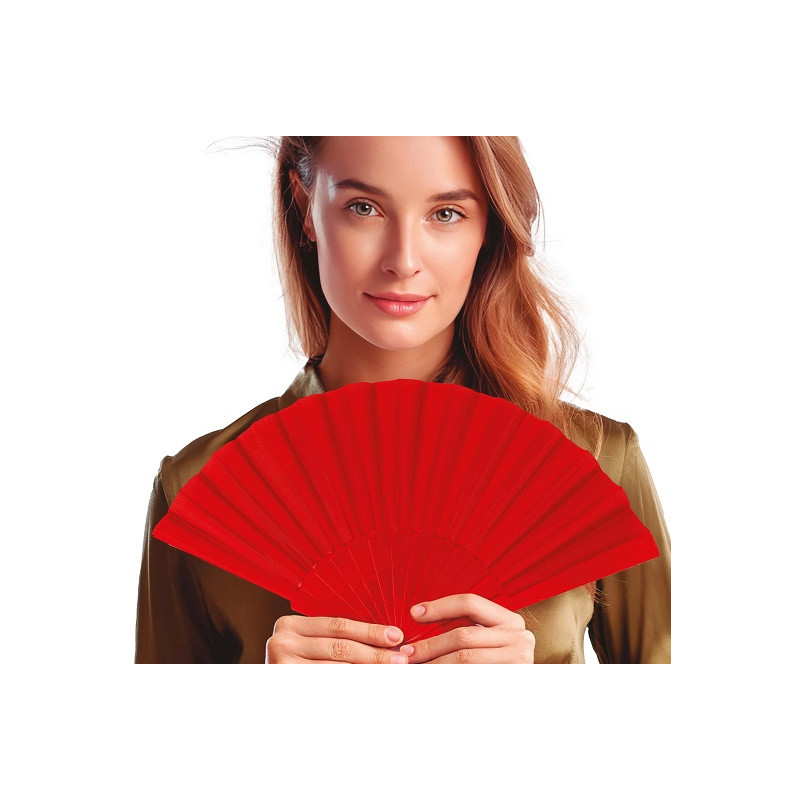 Ventaglio Rosso in tessuto