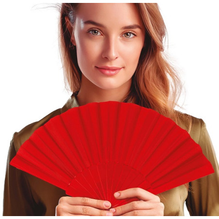 Ventaglio Rosso in tessuto