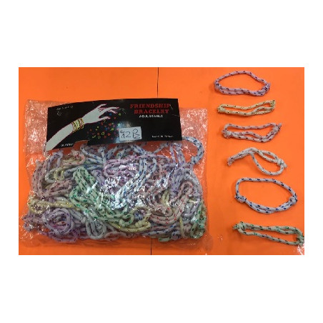Bracciale Anni '80 Colorato in stoffa (cf. 72 pz)