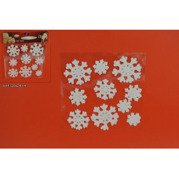 Vetrofania Gel Fiocchi Neve